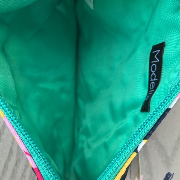 Modella Small Cosmetic Bag Floral Pattern Multicolor - Picture 6 of 6